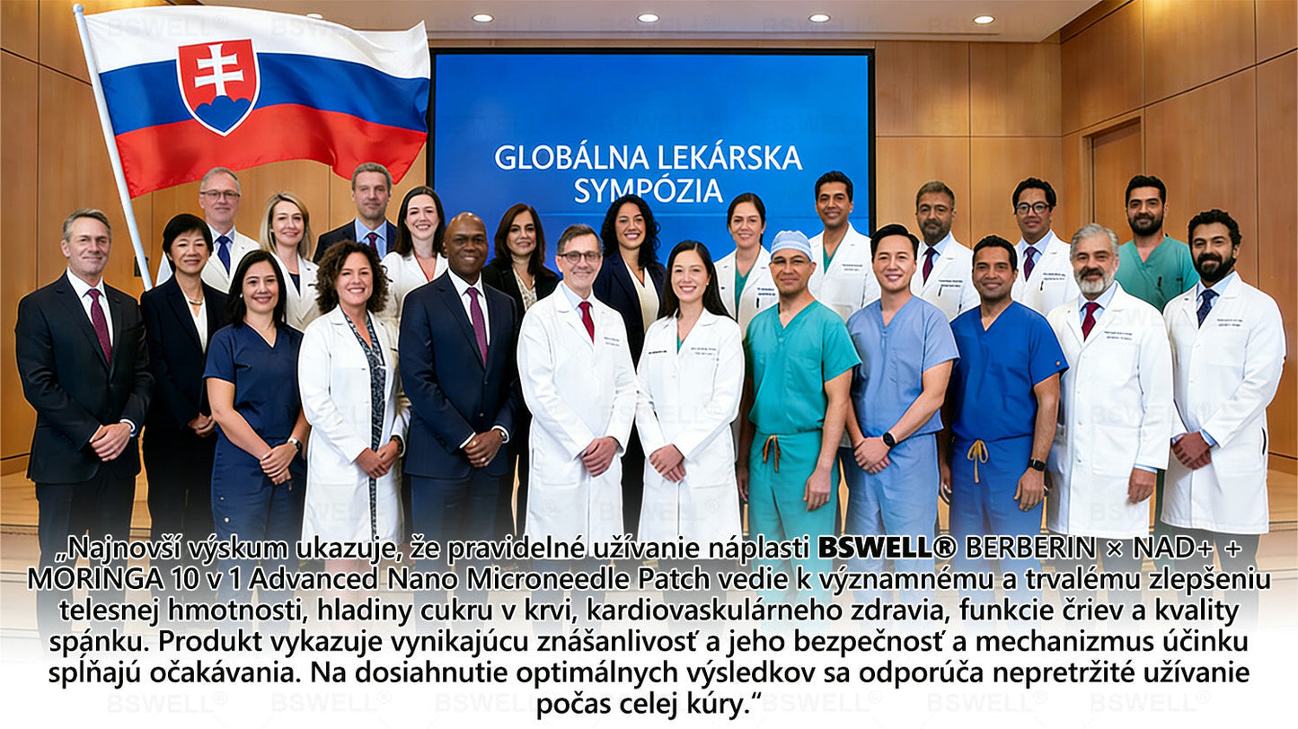 👩‍⚕️BSWELL® Nano mikronidla chudnúci náplasť (Rýchlo raz denne, viditeľné zmeny do 28 dní) ✅ Pre obezitu, kardiovaskulárne zdravie, cukrovku, spánkovú apnoe, zdravie kĺbov, problémy s kĺbmi a ďalšie