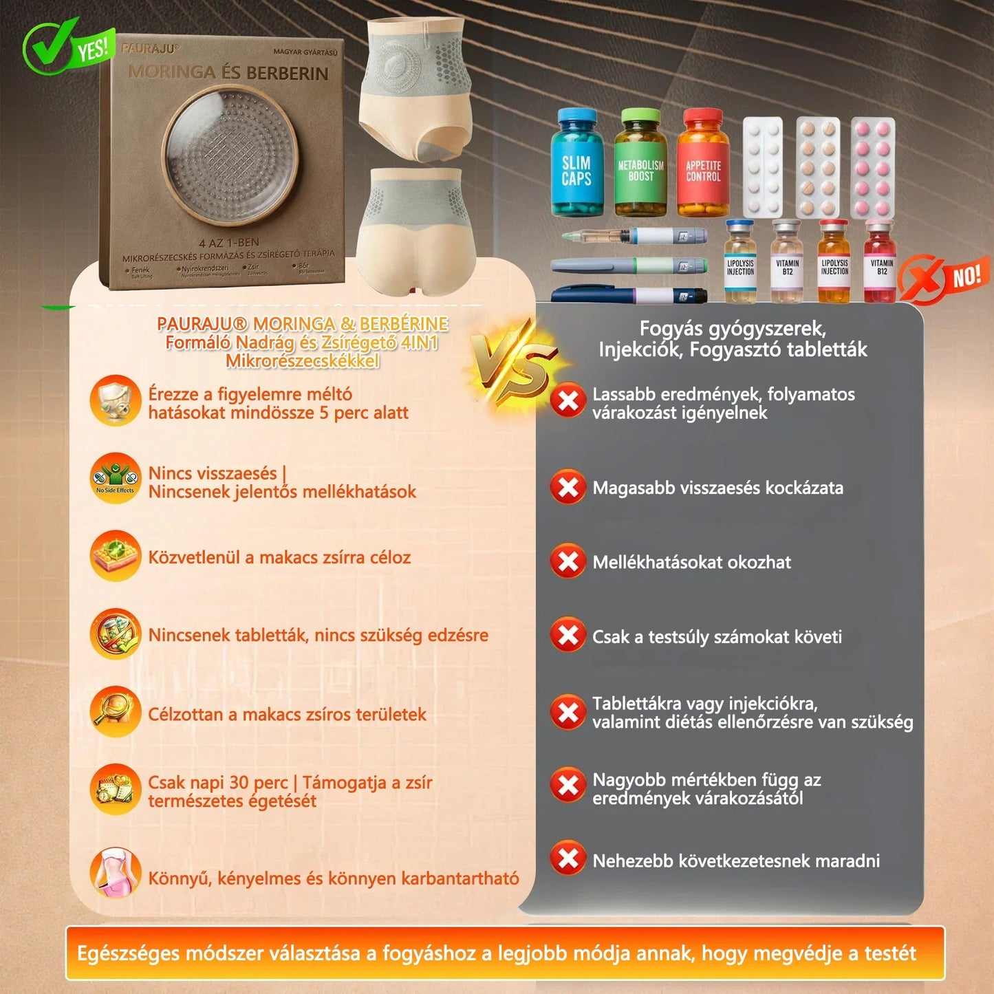 👸✔️Hivatalos Márkabolt | ✅🛡️ 𝐏𝐀𝐔𝐑𝐀𝐉𝐔® 𝟐𝟎𝟐𝟔 Moringa & Berberine 4-az-1-ben Mikro-részecskés Formázó és Zsírégető Rövidnadrág