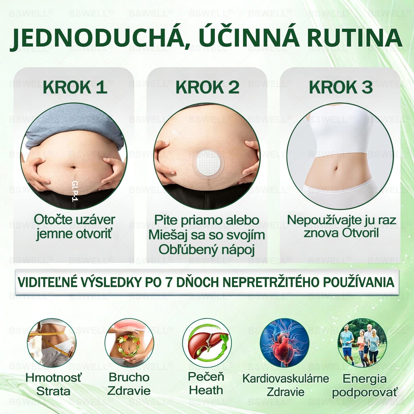 👩‍⚕️BSWELL® Nano mikronidla chudnúci náplasť (Rýchlo raz denne, viditeľné zmeny do 28 dní) ✅ Pre obezitu, kardiovaskulárne zdravie, cukrovku, spánkovú apnoe, zdravie kĺbov, problémy s kĺbmi a ďalšie