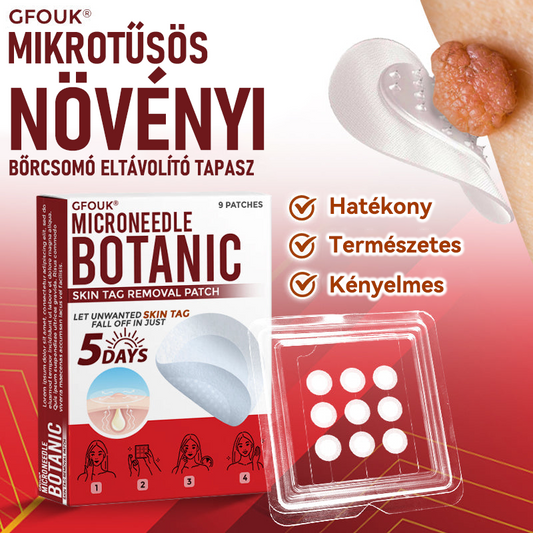 ✅ GFOUK® Mikrotűs növényi bőrkinövés eltávolító tapasz