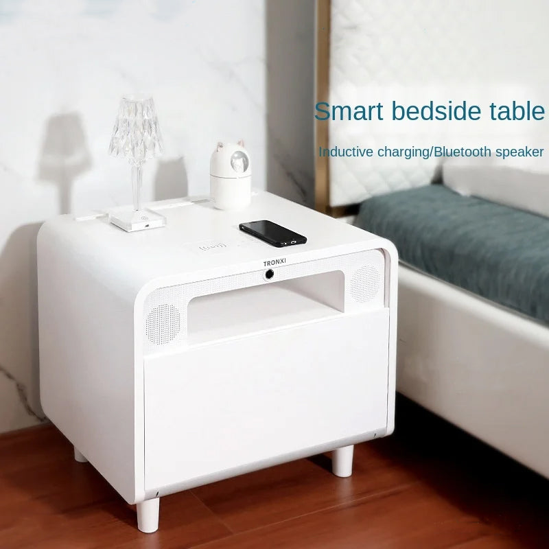 Smart Home Function-Voice Control Fashion Bedside Table