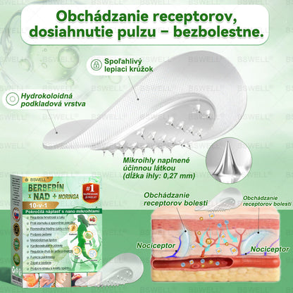 👩‍⚕️BSWELL® Nano mikronidla chudnúci náplasť (Rýchlo raz denne, viditeľné zmeny do 28 dní) ✅ Pre obezitu, kardiovaskulárne zdravie, cukrovku, spánkovú apnoe, zdravie kĺbov, problémy s kĺbmi a ďalšie