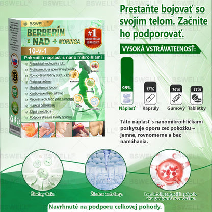 👩‍⚕️BSWELL® Nano mikronidla chudnúci náplasť (Rýchlo raz denne, viditeľné zmeny do 28 dní) ✅ Pre obezitu, kardiovaskulárne zdravie, cukrovku, spánkovú apnoe, zdravie kĺbov, problémy s kĺbmi a ďalšie