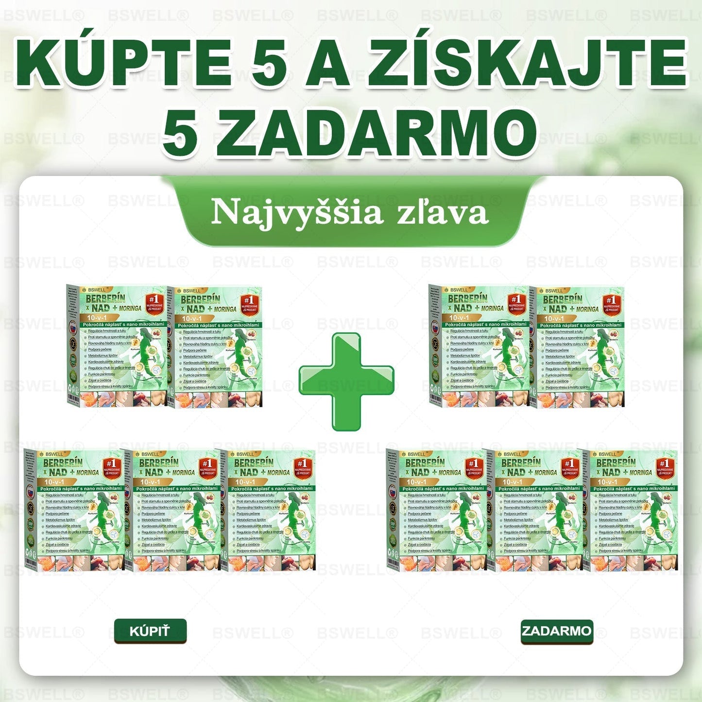 👩‍⚕️BSWELL® Nano mikronidla chudnúci náplasť (Rýchlo raz denne, viditeľné zmeny do 28 dní) ✅ Pre obezitu, kardiovaskulárne zdravie, cukrovku, spánkovú apnoe, zdravie kĺbov, problémy s kĺbmi a ďalšie