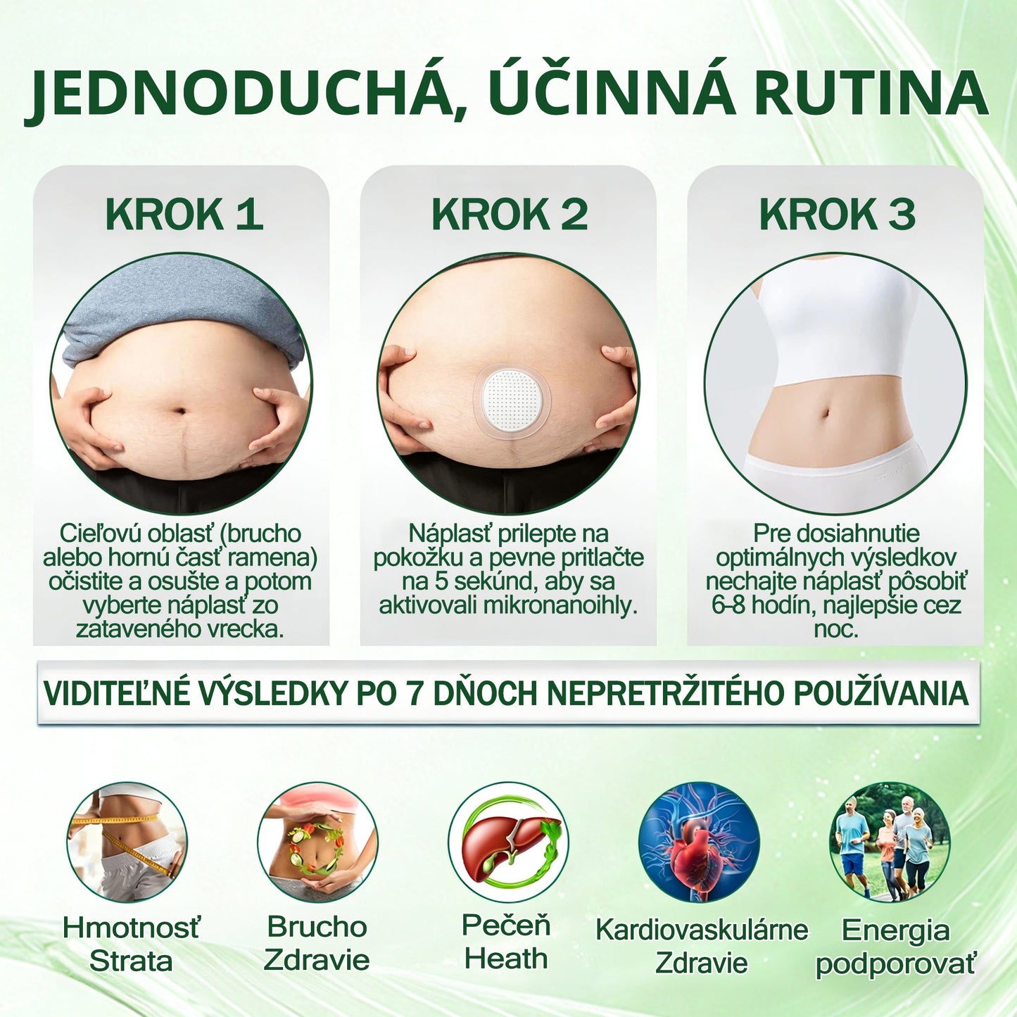 🇸🇰 Oficiálny obchod | 💯𝐏𝐙𝐆𝐎𝐍𝐄® Moringa·Berberín×NAD+ 10‑v‑1 Náplasť (Okamžitý účinok, viditeľné výsledky už po 7 dňoch) ✅ Používa sa na zníženie hmotnosti, zlepšenie ochabnutej pokožky, podporu pri cukrovke, spánkovom apnoe a problémoch so kĺbmi.