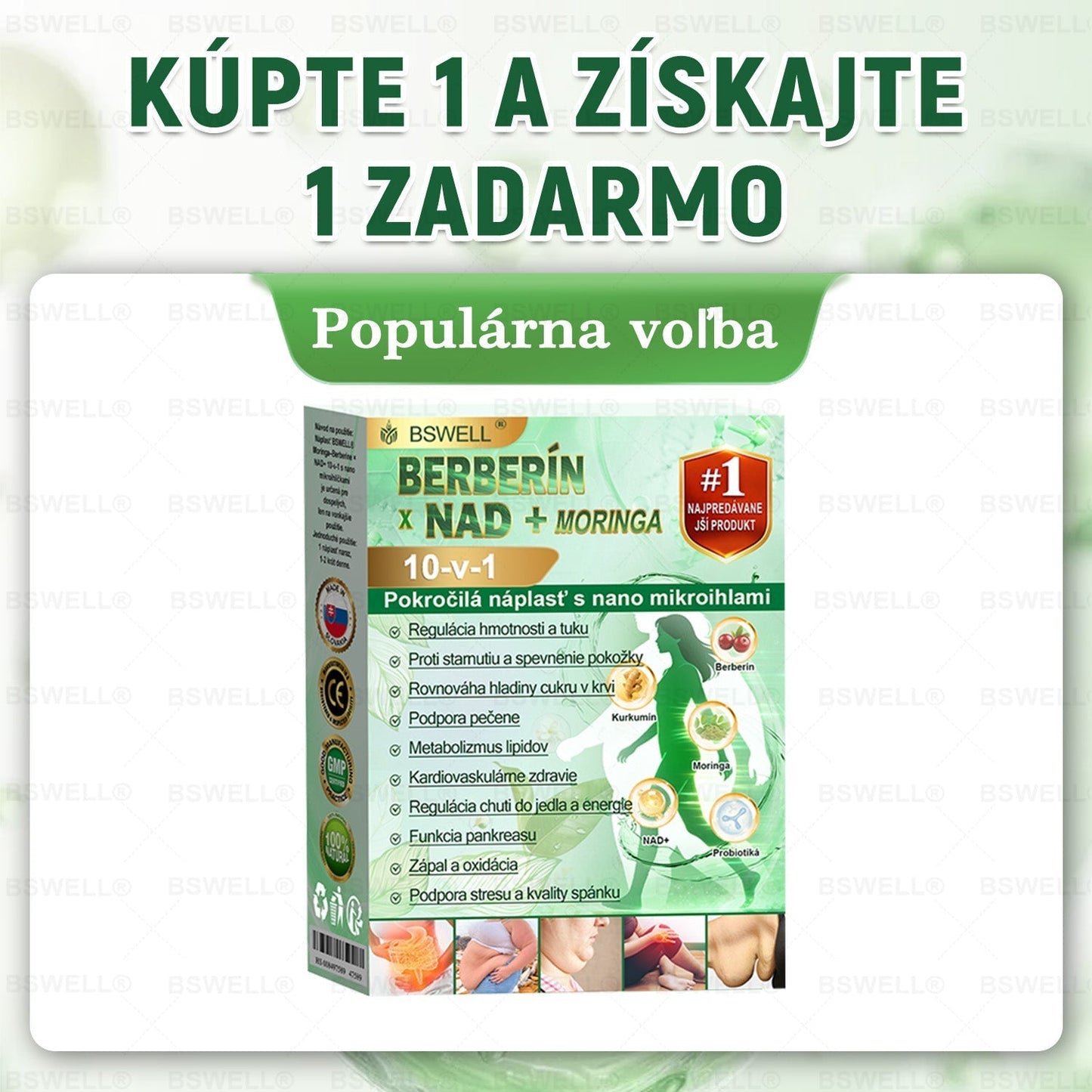 👩‍⚕️BSWELL® Nano mikronidla chudnúci náplasť (Rýchlo raz denne, viditeľné zmeny do 28 dní) ✅ Pre obezitu, kardiovaskulárne zdravie, cukrovku, spánkovú apnoe, zdravie kĺbov, problémy s kĺbmi a ďalšie